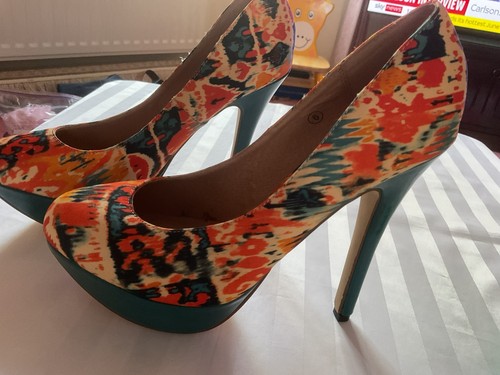 Women platform heeled court - ,