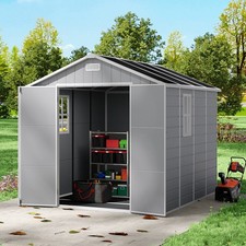 Large plastic shed 8x8 - 8x8, 6x8