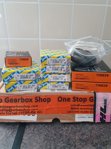 M32 gearbox bearing rebuild - m32,