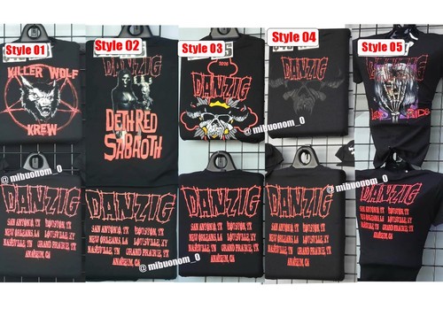 Danzig 2026 tour dates - dates, t-shirt