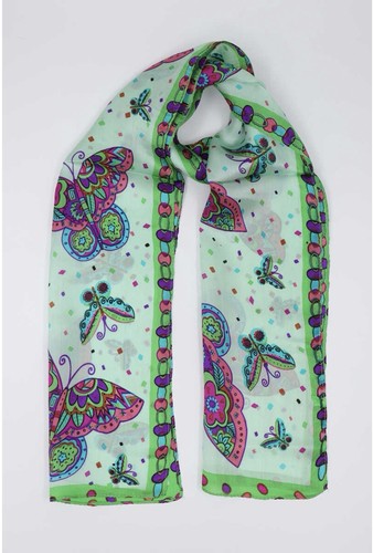 100 silk double side - double-side, scarve