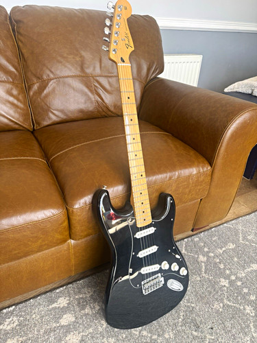 Fender stratocaster black - fender,