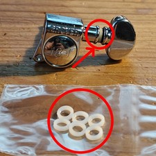 New White Plastic Washers For