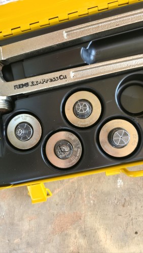 Rems press manual pipe - cu,