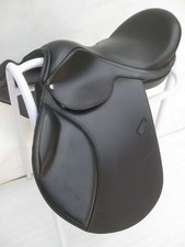 Treeless GP (jumping) Saddle  Black Leather jump With Free shipping