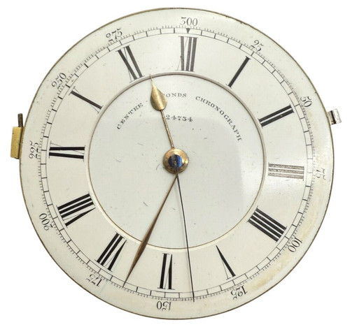 Antique center second fusee - antique,