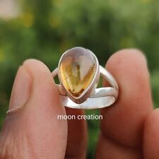 Citrine,925 Sterling Silver