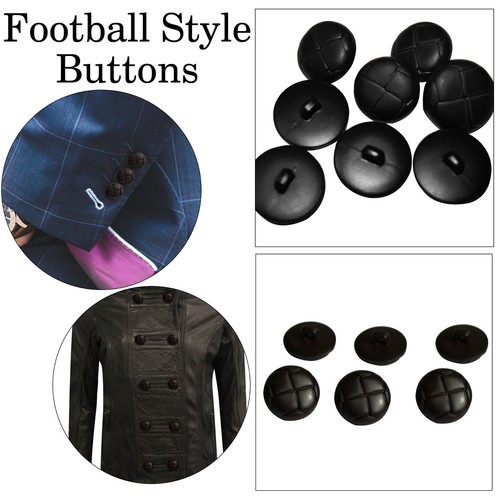 Football buttons black - football,