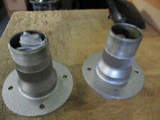 MG MGA wire wheel splined front hubs pair