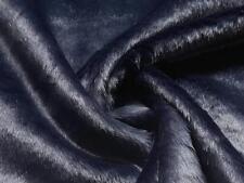 Super Luxury Faux Fur Fabric Material MIDNIGHT BLUE