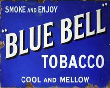 Blue Bell Tobacco - Metal Wall