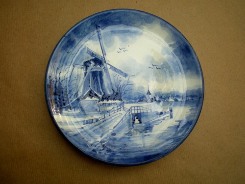 Delft wall plate no - ,