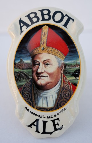 Vintage abbot ale ceramic pub - abbot,