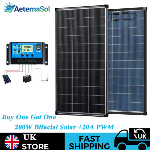 Aeternasol 200w bifacial watt - 200w,