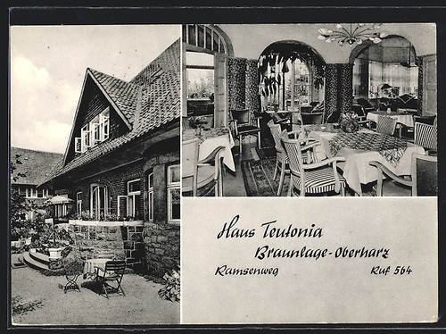 Postcard braunlage oberharz - postcard, braunlage-oberharz