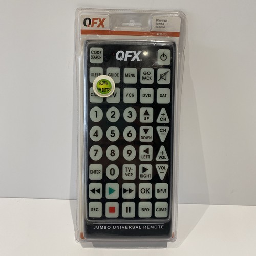 Qfx rem 115 black jumbo - qfx,