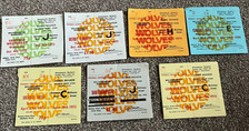 SEVEN WOLVES HOME TICKETS FROM 1970s
