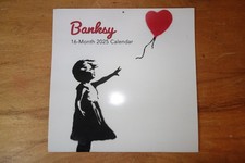 BANKSY 2025 CALENDAR USED (OUT