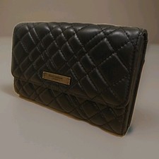 Kurt Geiger Brixton Leather Black Quilted Chain Wallet RRP £149