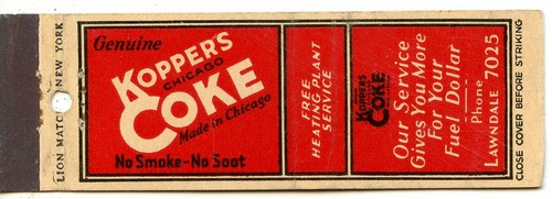 Koppers coke fuel - fuel,, chicago
