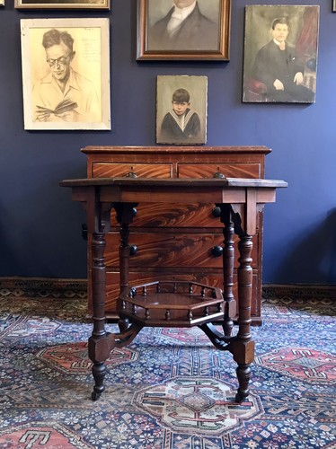 Antique 19th century - 19th, two