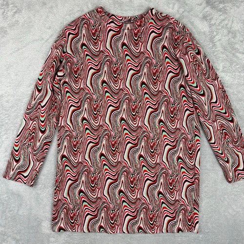 Zara psychedelic swirl knit - psychedelic,