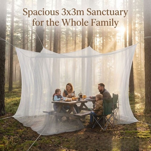 Large outdoor mosquito net - large,