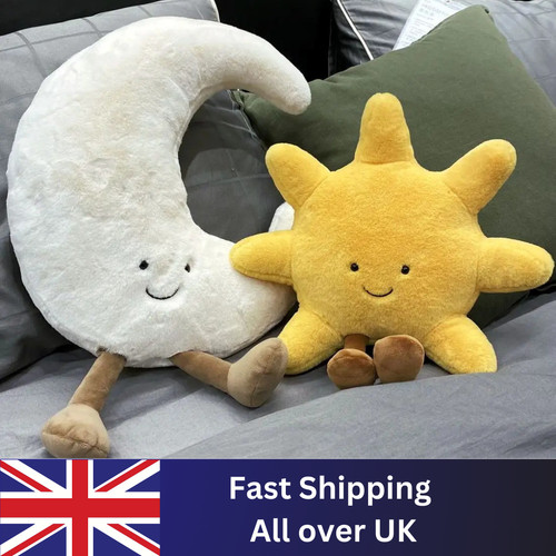 Smile moon sun plushie - plushie,