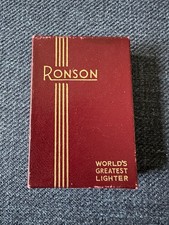 Ronson Banker Pigskin Box