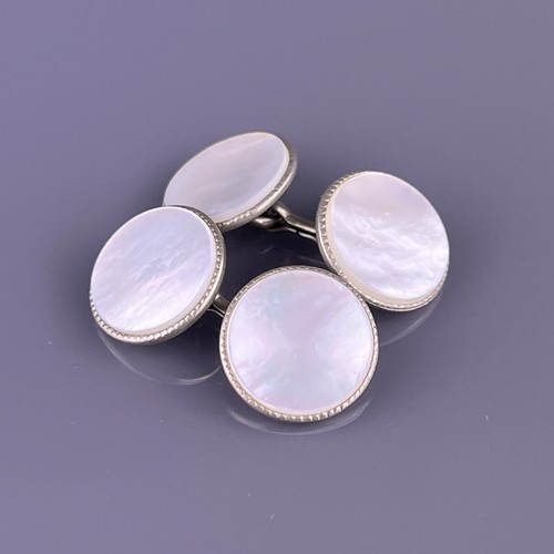 White mother pearl - white, of