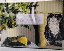 Vintage Tuxedo Cat Cushion