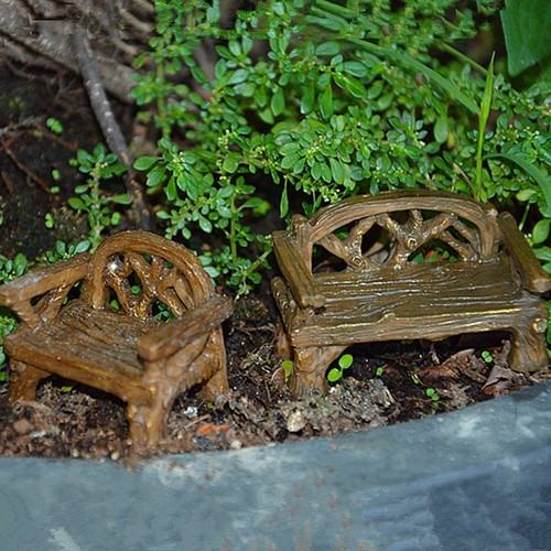 Dollhouse size resin lawn - dollhouse,