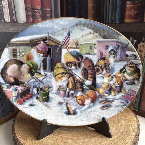 Franklin mint comical cats - franklin,