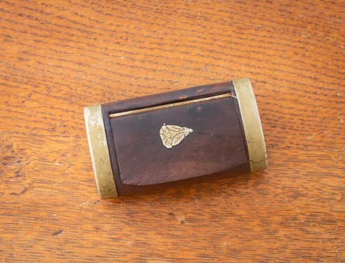 Antique vintage wood hinged - -wood,