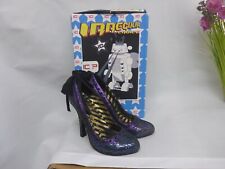 Irregular Choice Courtesan Snake Green Purple Court High Heel Bow Shoe Sz 37 4