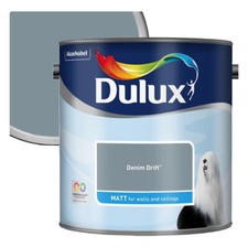 Dulux 5293108 Denim Drift Wall and Ceiling Paint - 2.5L (2/3 Remaining)