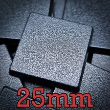 25mm Square Bases Wargame Wargames Base Tabletop Games Plastic