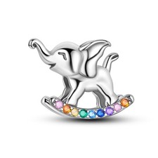Silver s925 multicoloured - silver,