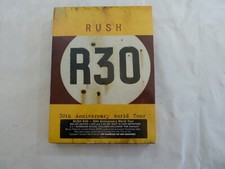 Rush-R30 delux DVD  2xdvd set sticker & plectrums cert E2 sanctuary music 2005
