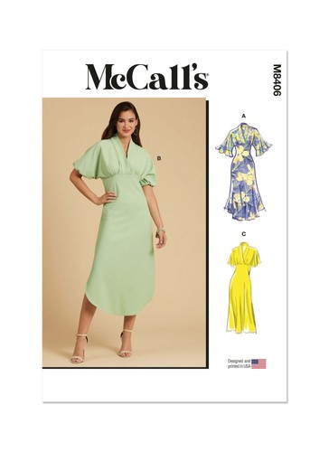 Mccall sewing pattern m8406 - mccall's,