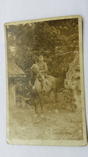 Postcard WW1 Soldier Cap Badge