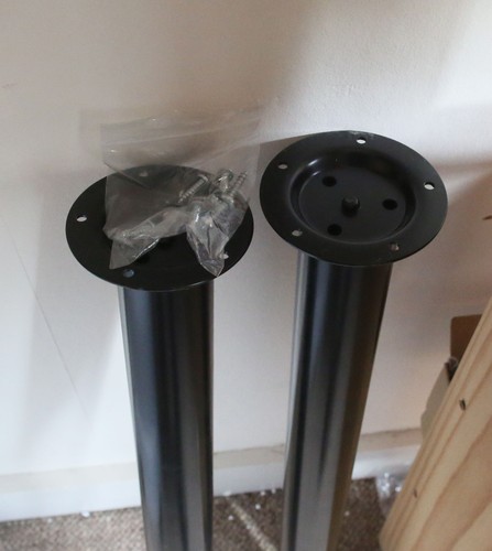 2pcs adjustable table legs - 2pcs,