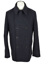 JOHN LEWIS Navy Double Breasted Coat size M