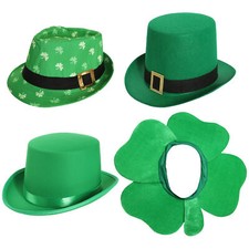 4 PACK IRISH HATS ST PATRICKS