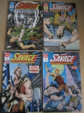 DOC SAVAGE : COMPLETE 4 issue DC 1987 SERIES by O'NEIL, ANDY & ADAM KUBERT.1,2,3