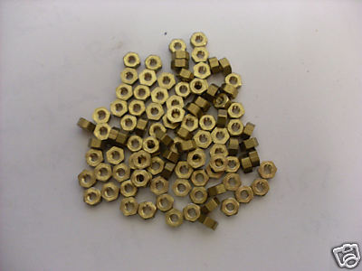 Brass nuts pack - brass,