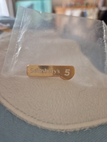 Sainsburys years service - years,