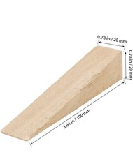 Pack Of 3  Wooden Doorstops Brand New