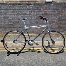 Ironhead Custom 26 Inch Old School Custom Cruiser Bike Chrome / Black VDC