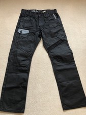 ETO MENS BLACK JEANS